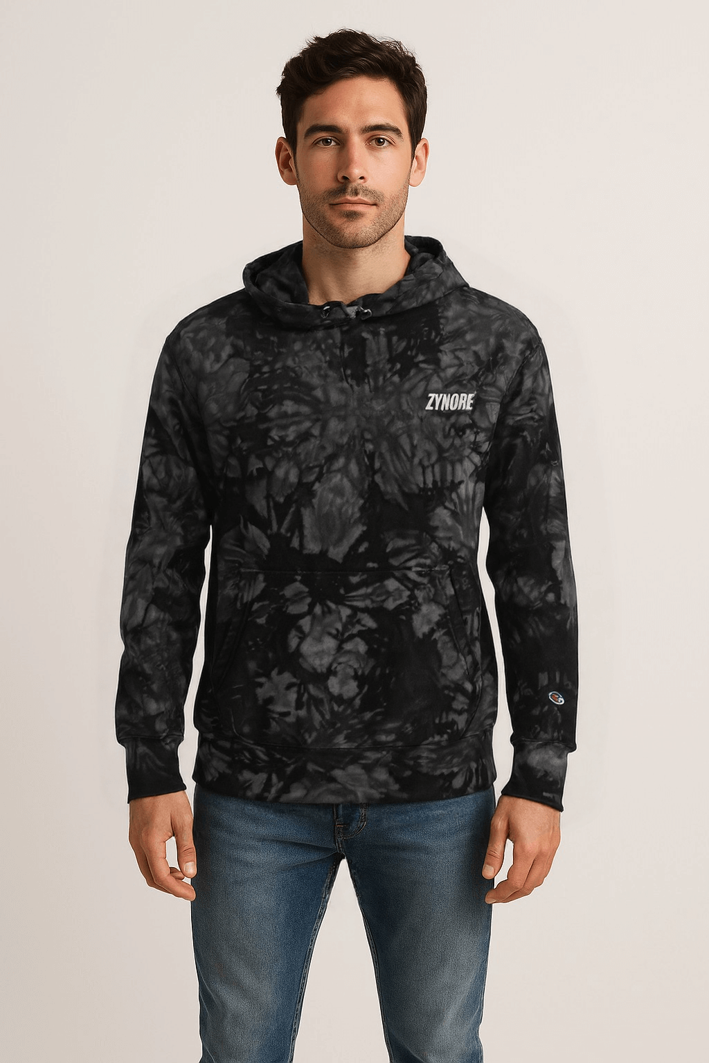 THE CHAMPION COTTON TIE-DYE HOODIE