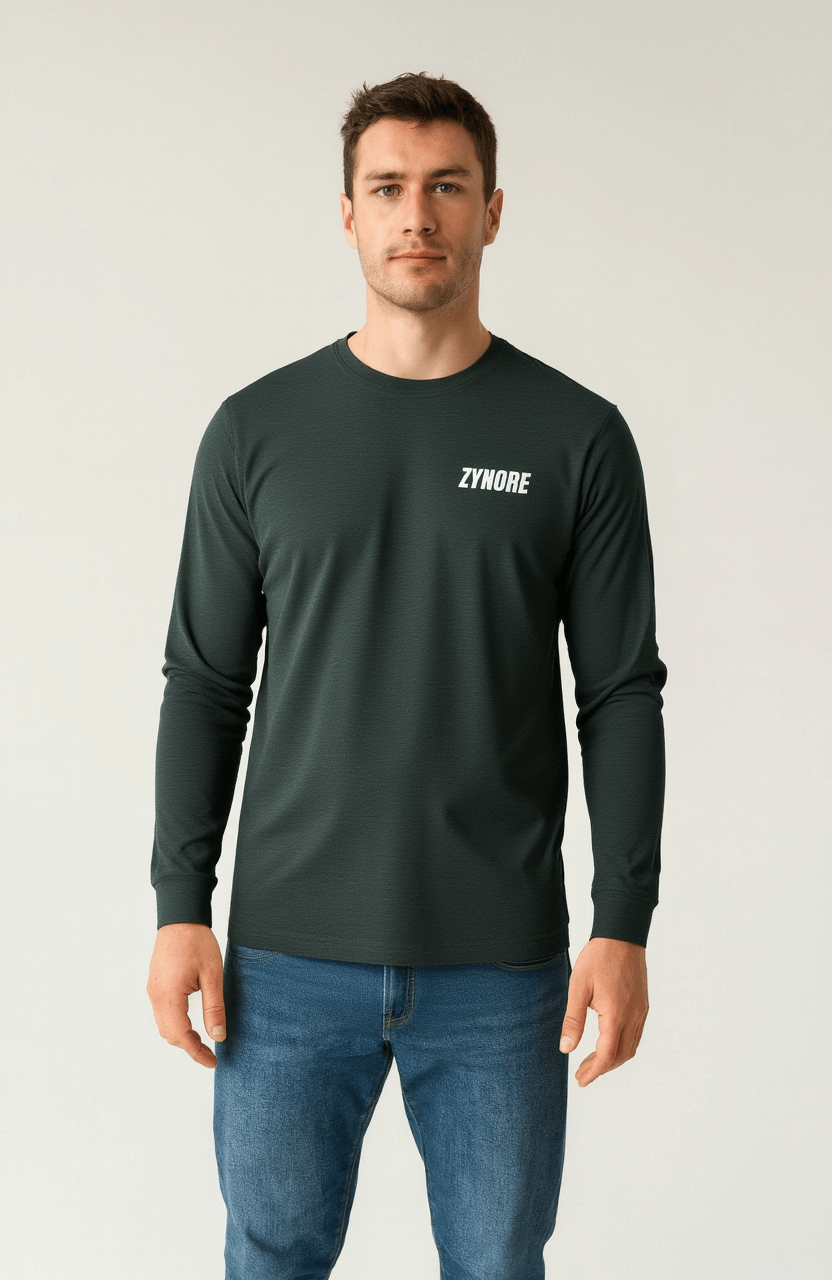 THE COTTON LONG SLEEVE TEE