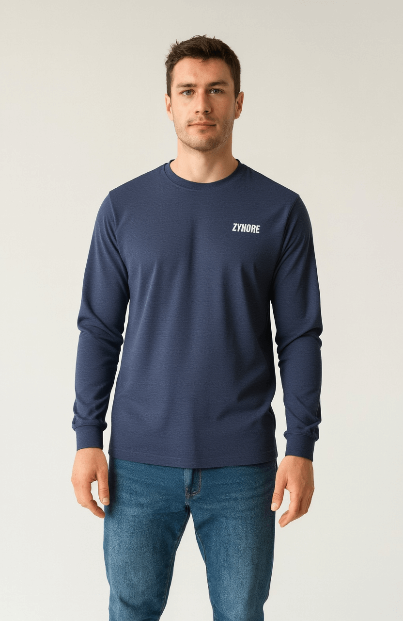 THE COTTON LONG SLEEVE TEE