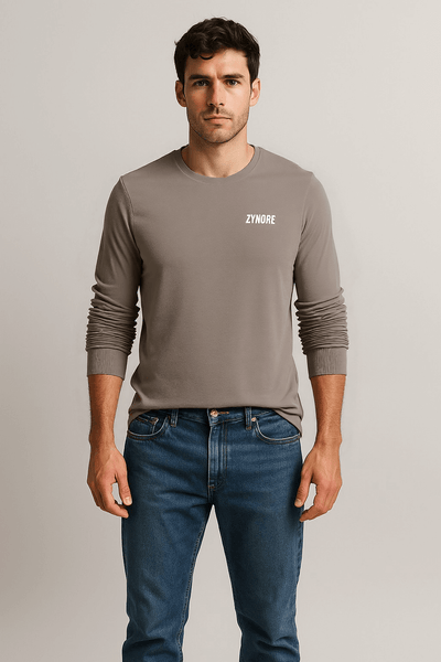 THE COTTON LONG SLEEVE TEE