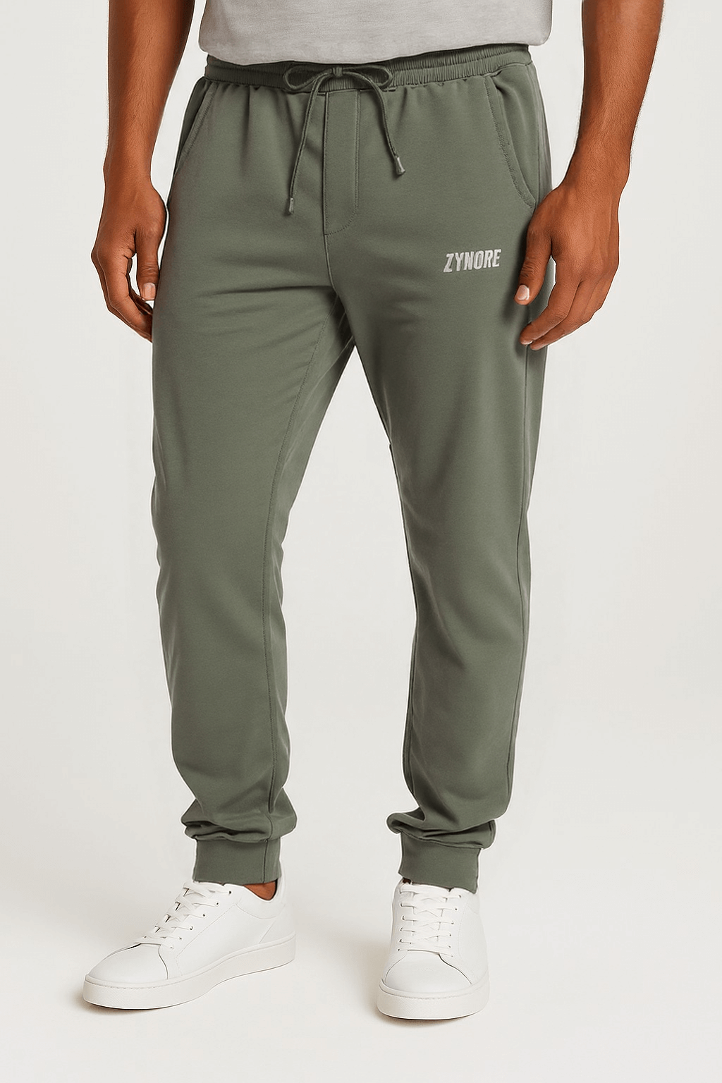 THE COTTON PIGMENT-DYED SWEATPANTS