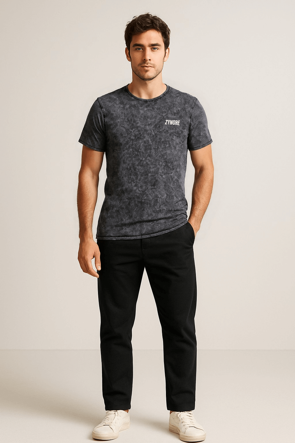 THE DENIM COTTON TEE