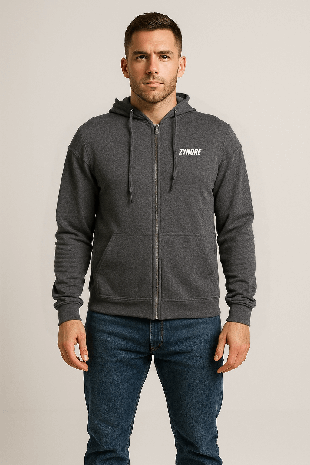 THE HEAVY BLEND ZIP HOODIE