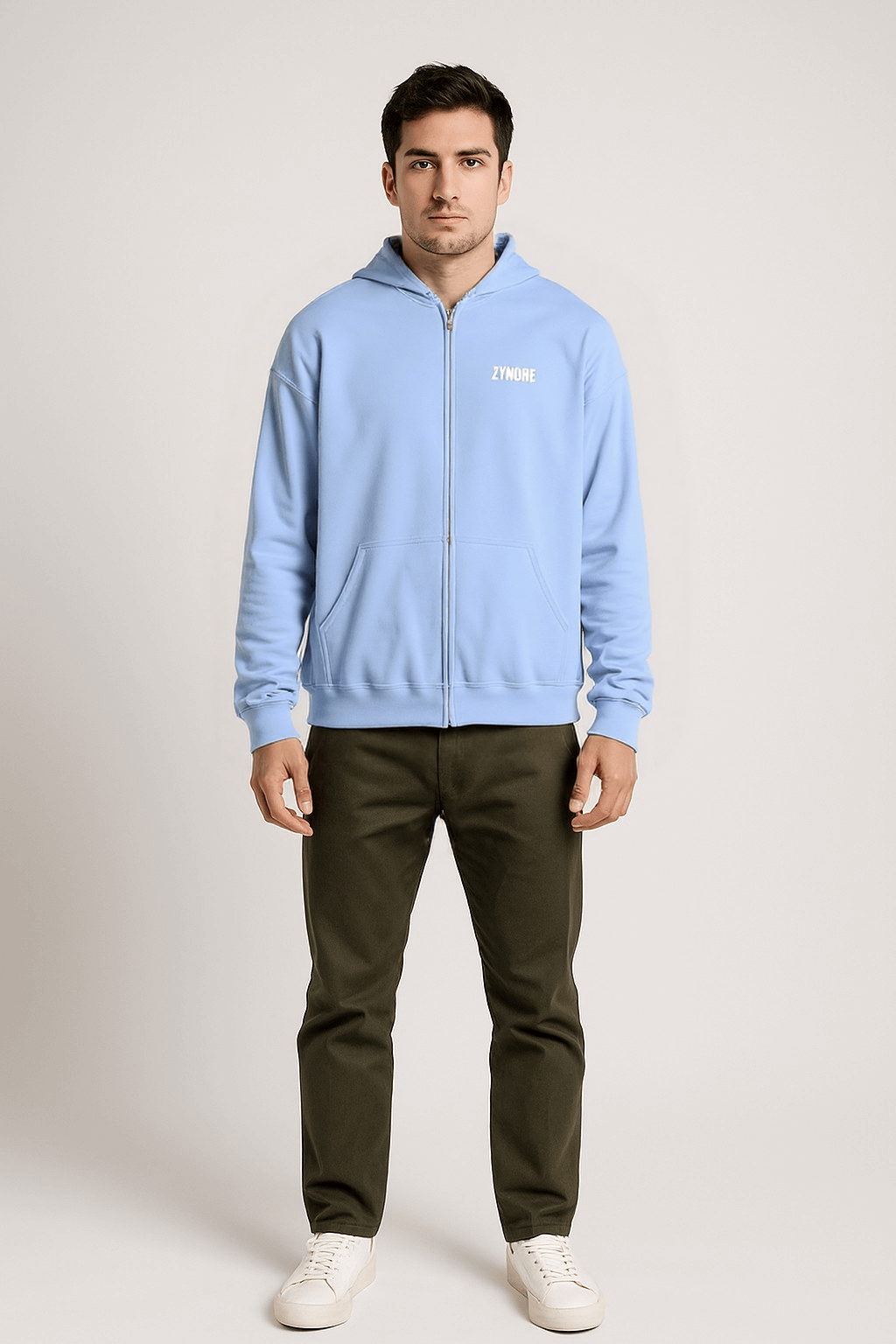 THE HEAVY BLEND ZIP HOODIE