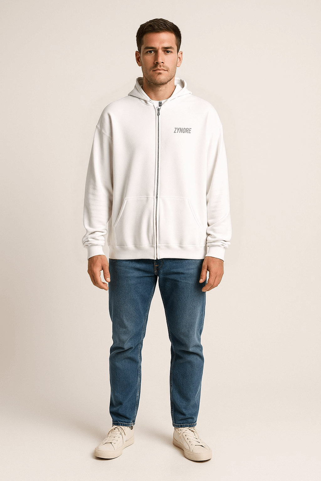 THE HEAVY BLEND ZIP HOODIE