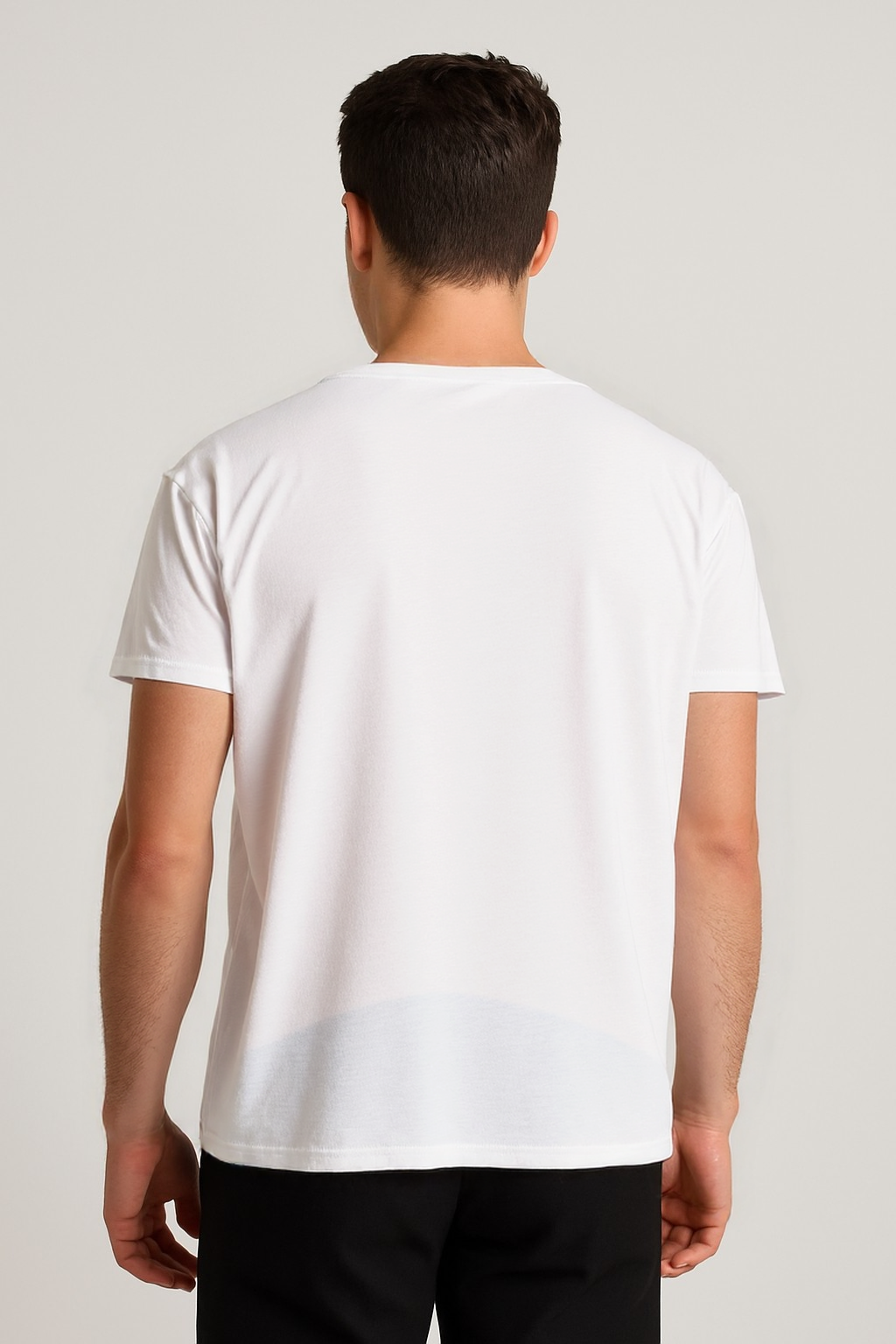 THE ORGANIC COTTON HIGH NECK T-SHIRT