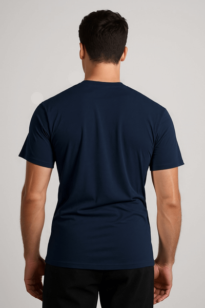 THE ORGANIC COTTON HIGH NECK T-SHIRT