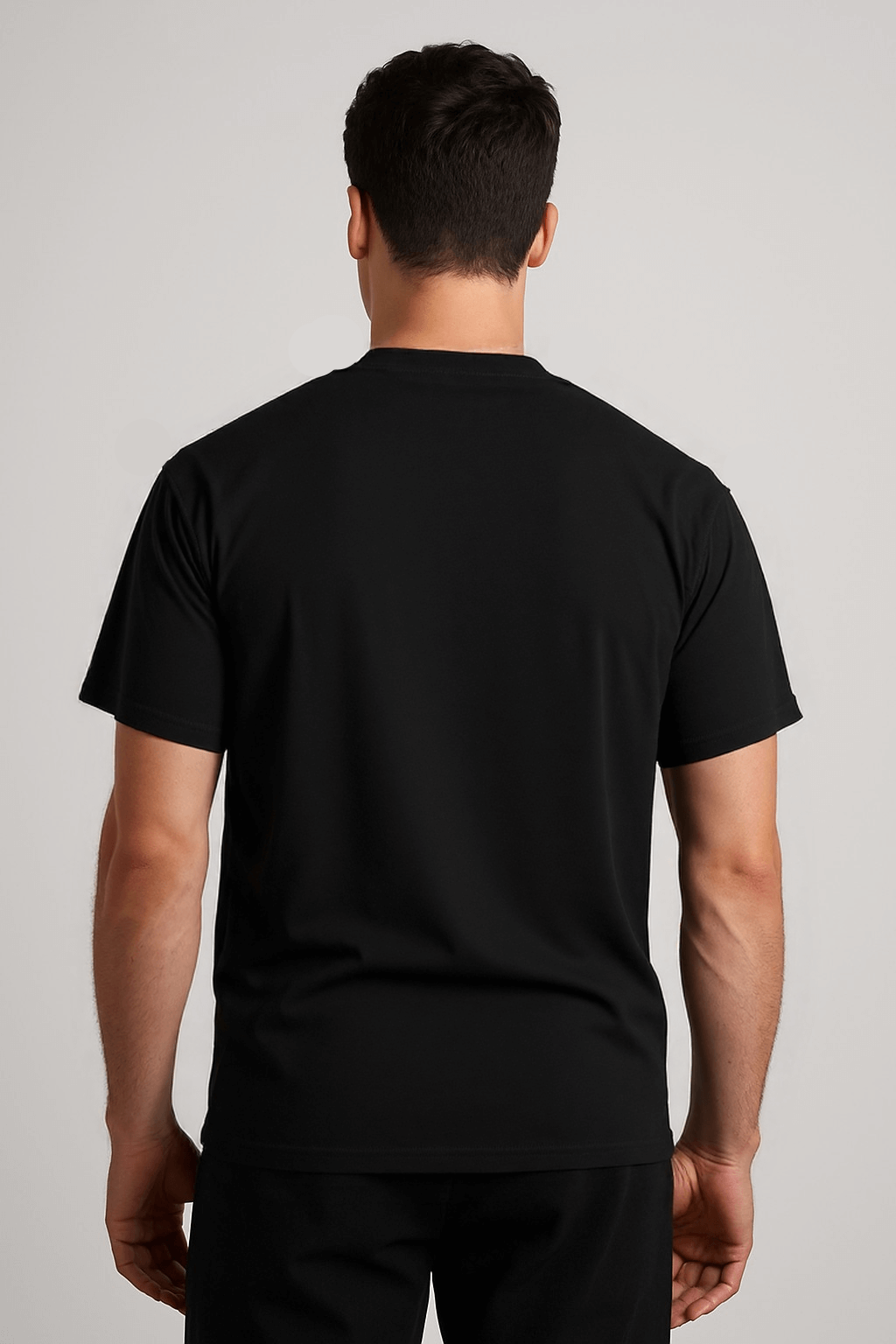 THE ORGANIC COTTON HIGH NECK T-SHIRT