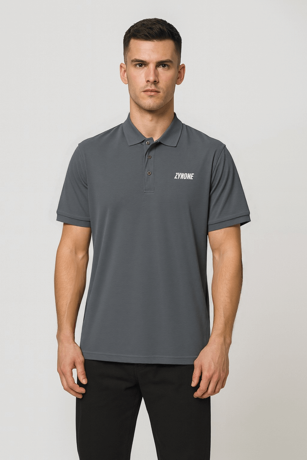 THE PREMIUM COTTON SHORT POLO SHIRT