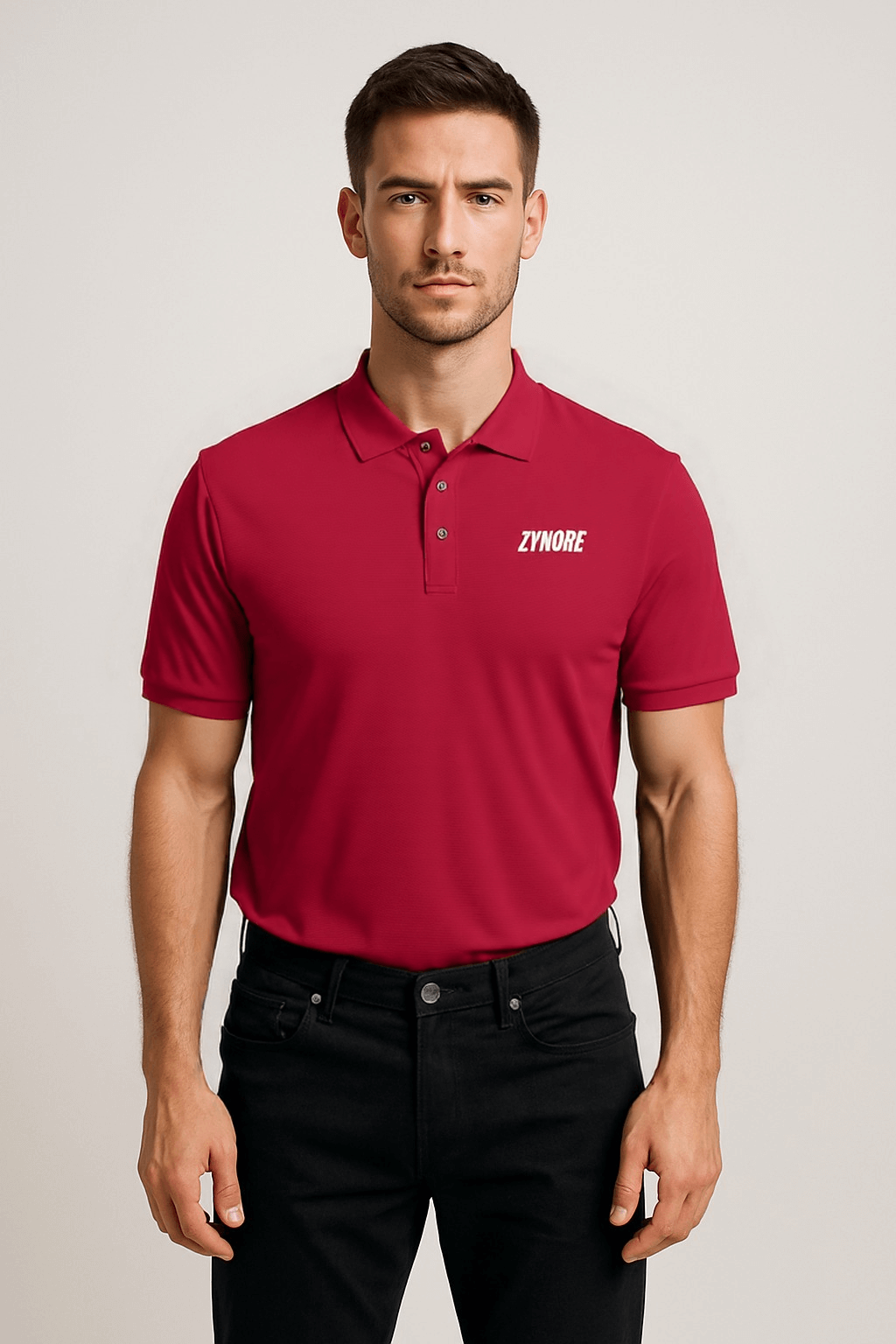 THE PREMIUM COTTON SHORT POLO SHIRT