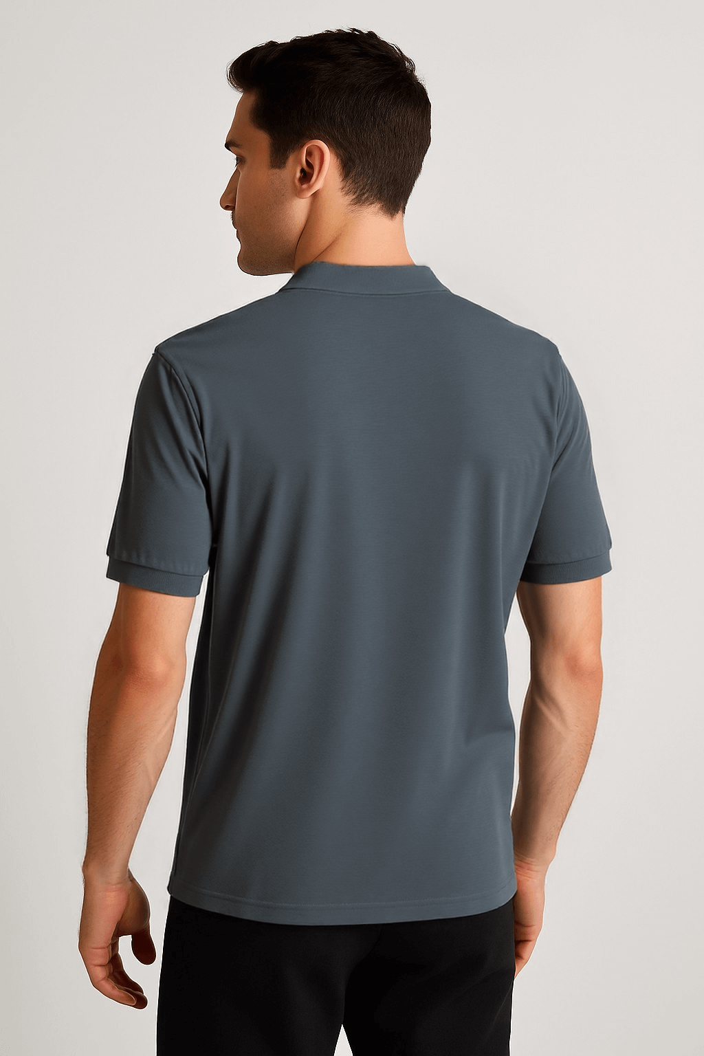 THE PREMIUM COTTON SHORT POLO SHIRT