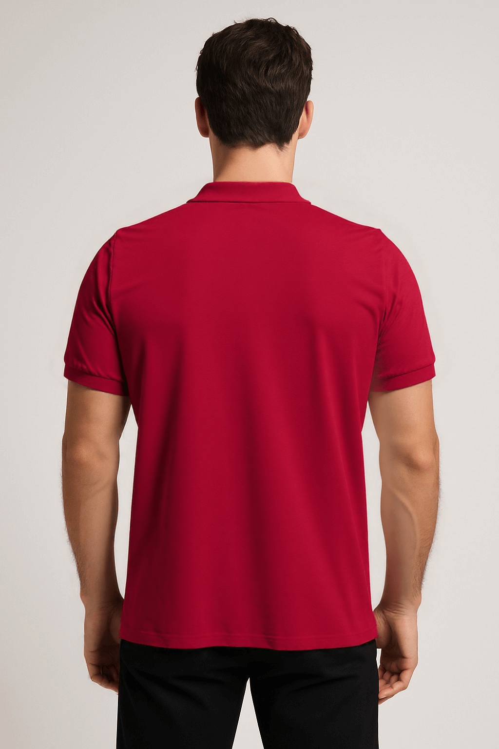 THE PREMIUM COTTON SHORT POLO SHIRT