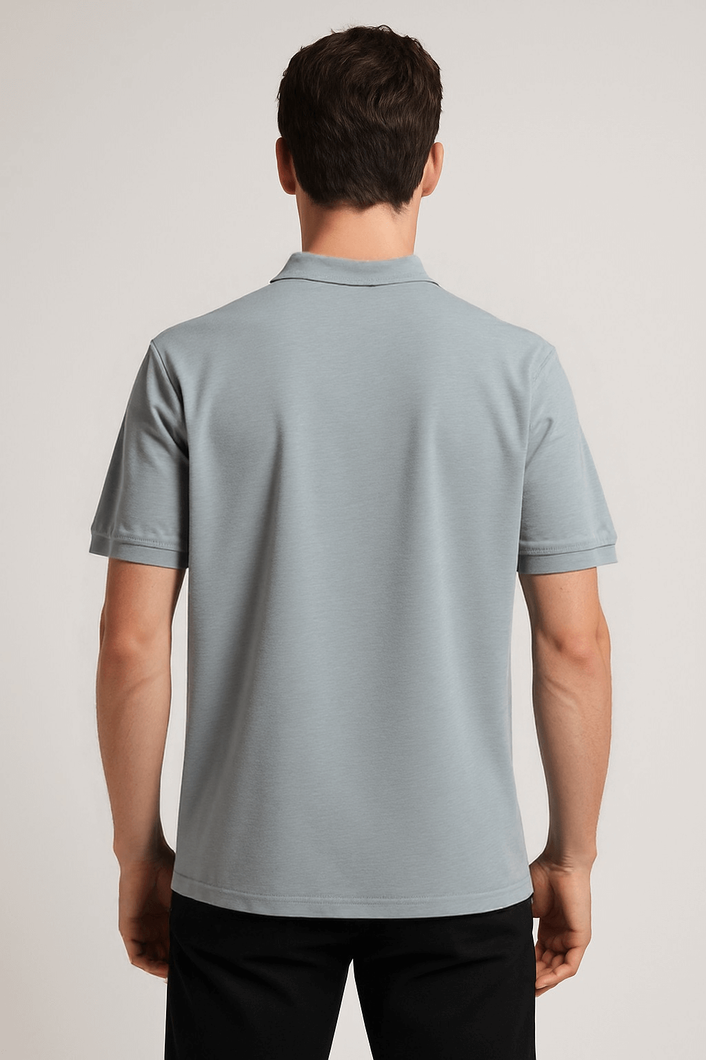 THE PREMIUM COTTON SHORT POLO SHIRT