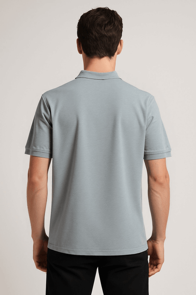 THE PREMIUM COTTON SHORT POLO SHIRT