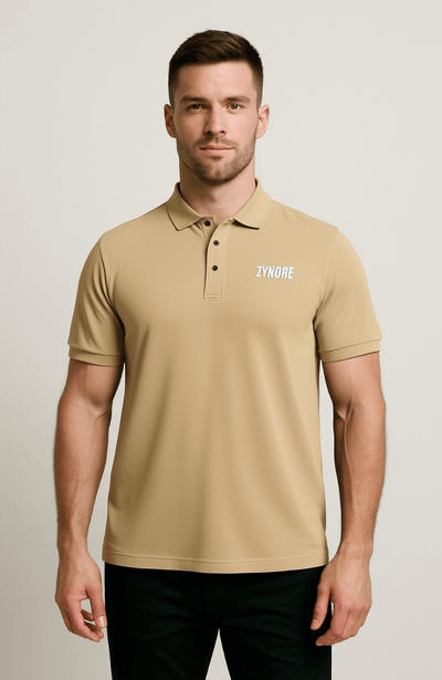 THE PREMIUM COTTON SHORT POLO SHIRT