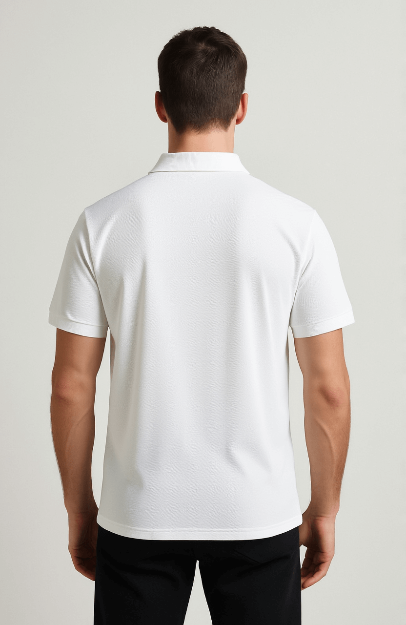 THE PREMIUM COTTON SHORT POLO SHIRT