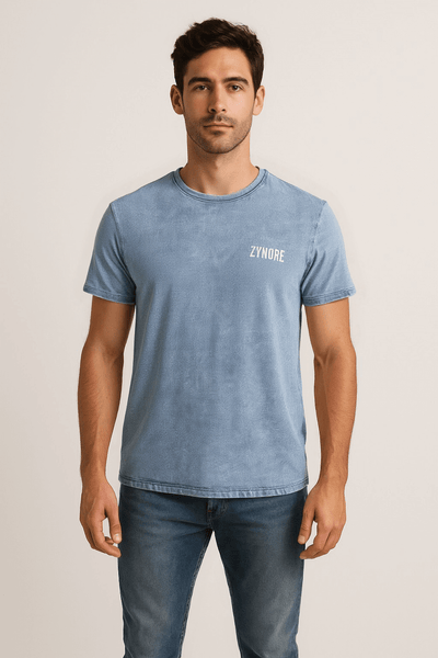 THE DENIM COTTON TEE